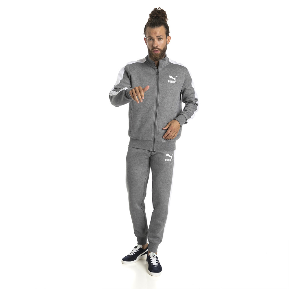 puma t7 track jacket grey