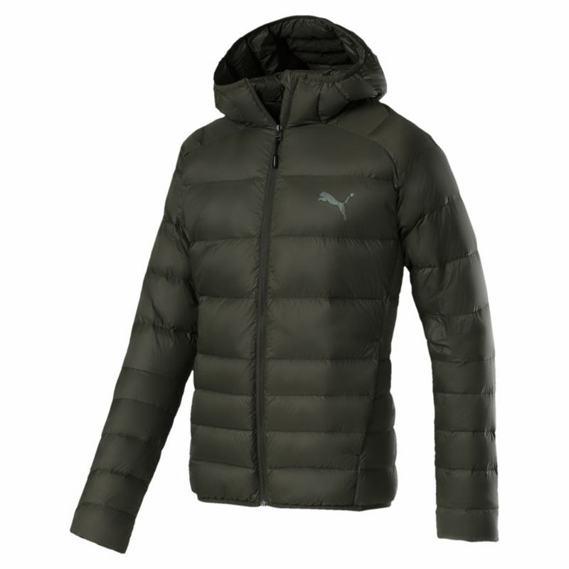 men's pwrwarm x packlite 600 hooded down jacket